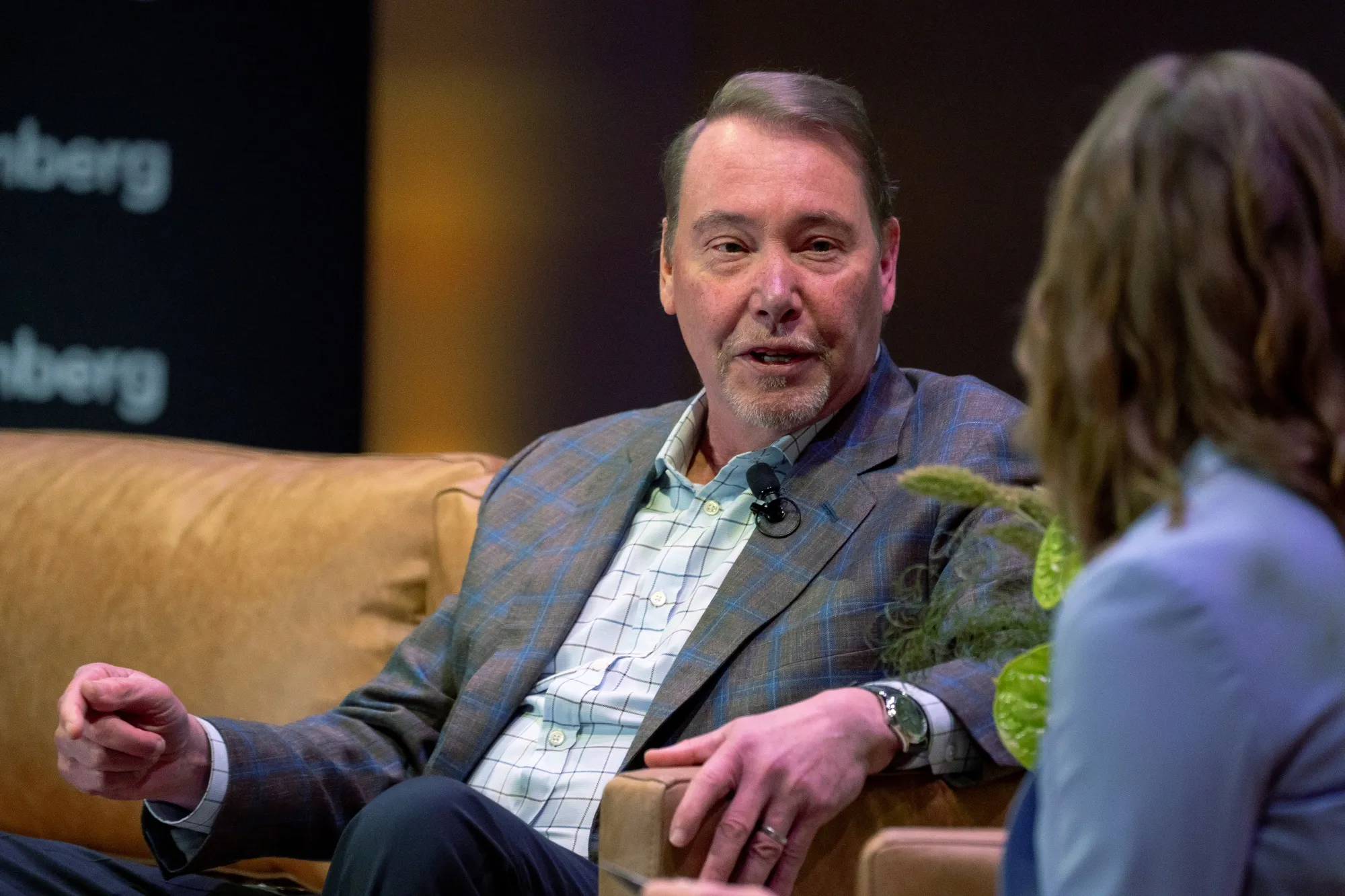 DoubleLine Group CEO and CIO Jeffrey Gundlach during the Bloomberg Global Credit Forum in Los Angeles.