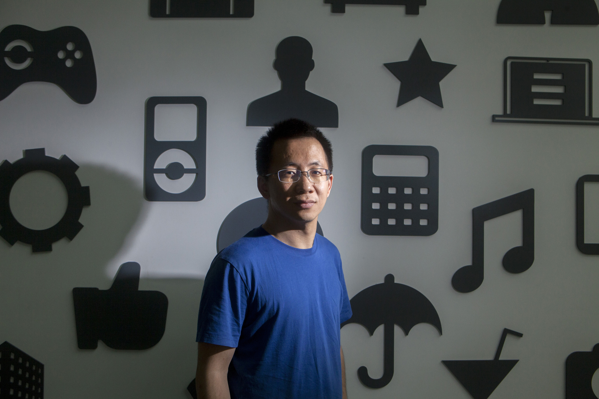 Zhang Yiming, founder of ByteDance, at the company's headquarters in Beijing.