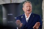 Andrew Forrest, chairman of Fortescue Metals Group Ltd., during a Bloomberg Television interview on the opening day of the World Economic Forum (WEF) in Davos, Switzerland.