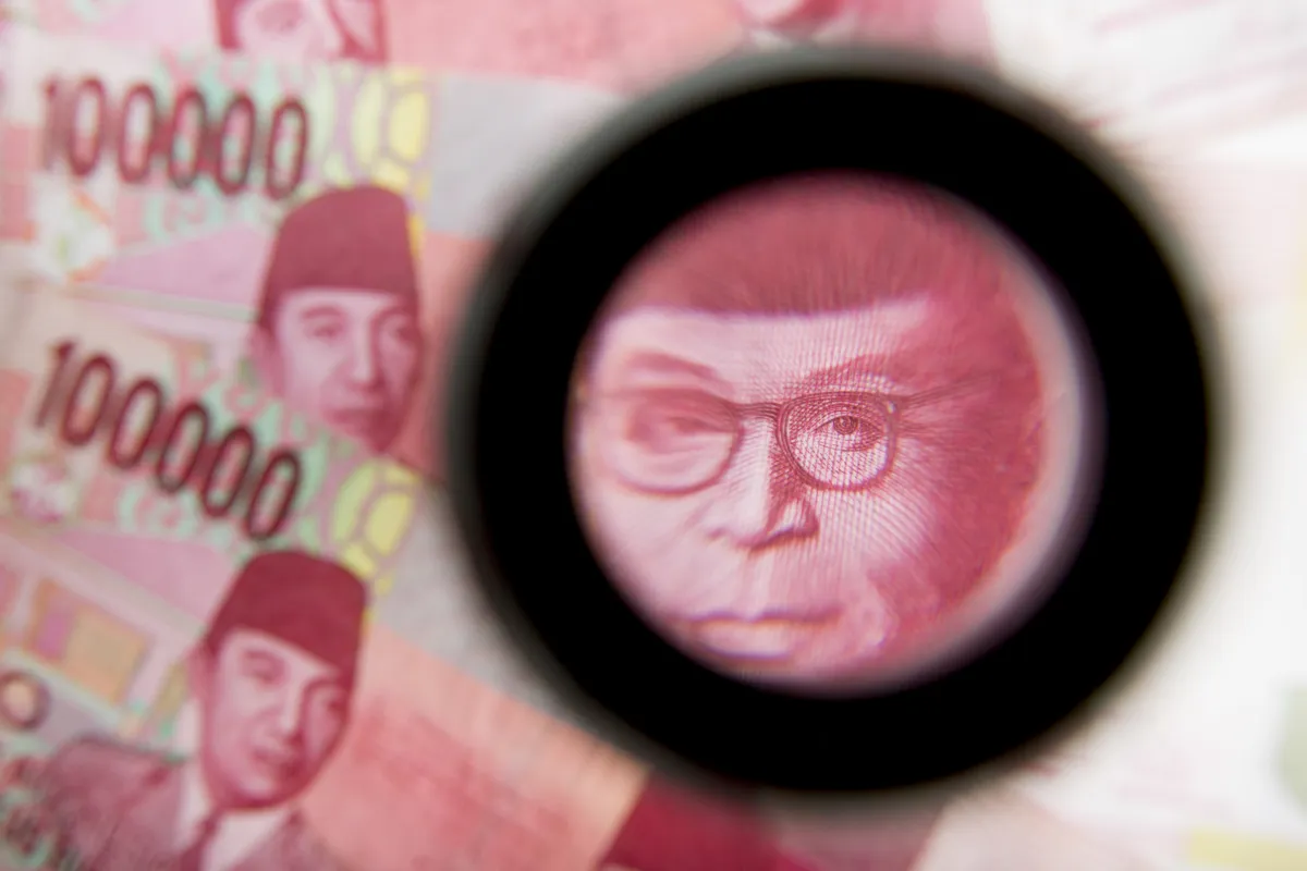 Indonesian Rupiah Banknotes As Home Of Asia's Second-Worst Performing Currency To Overhaul Bank Rules To Guard Against Collapse