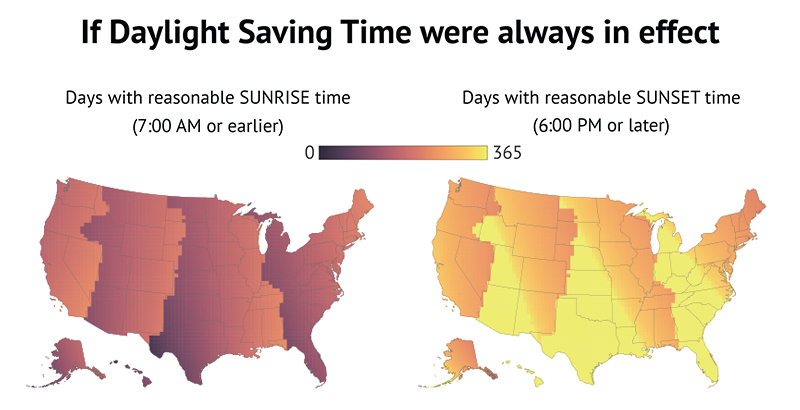 Saving Time: Maps Show Why We Disagree About Forward' - Bloomberg