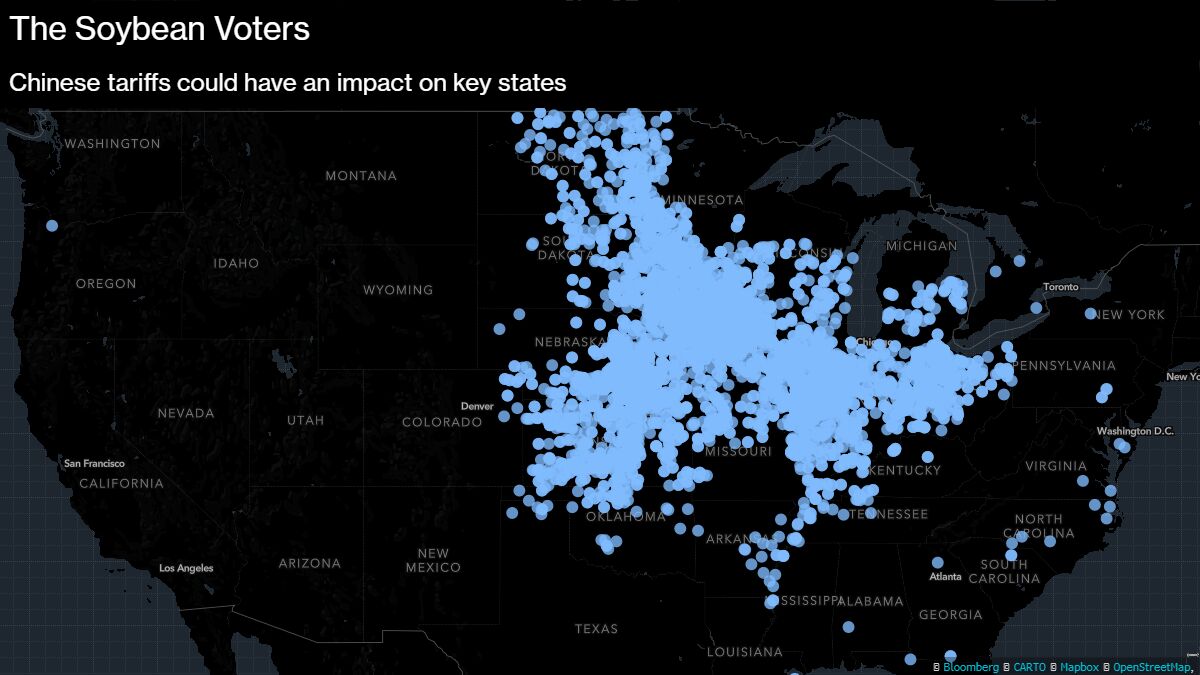 Brewing Trade Fight Takes Aim at Swing-State Soybeans