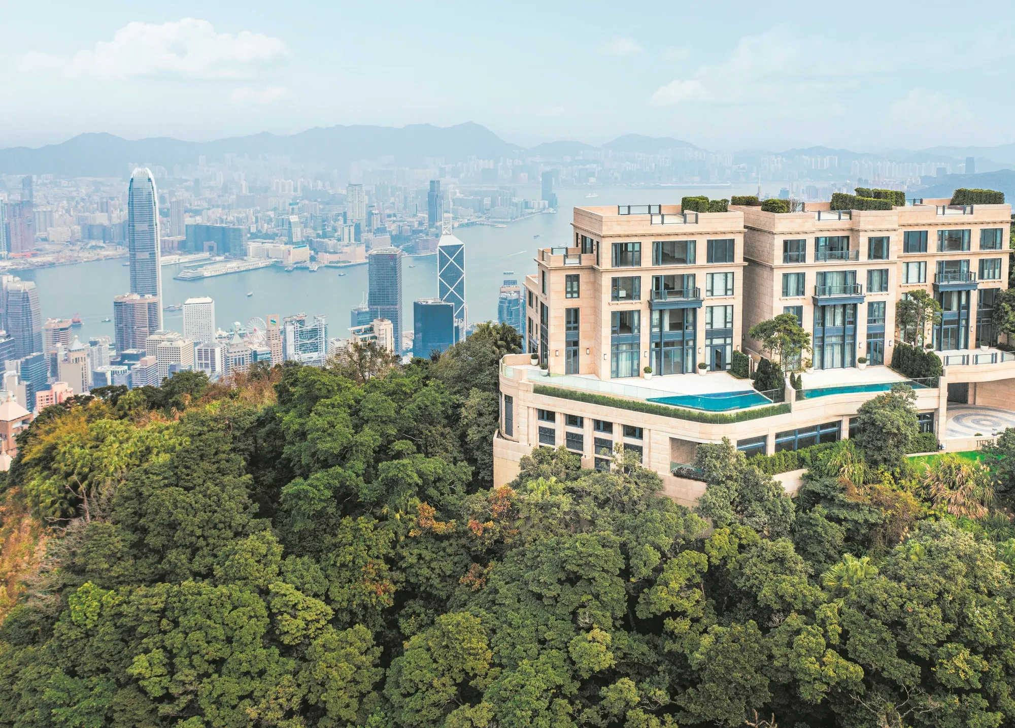 The property at 11 Plantation Road in Hong Kong.