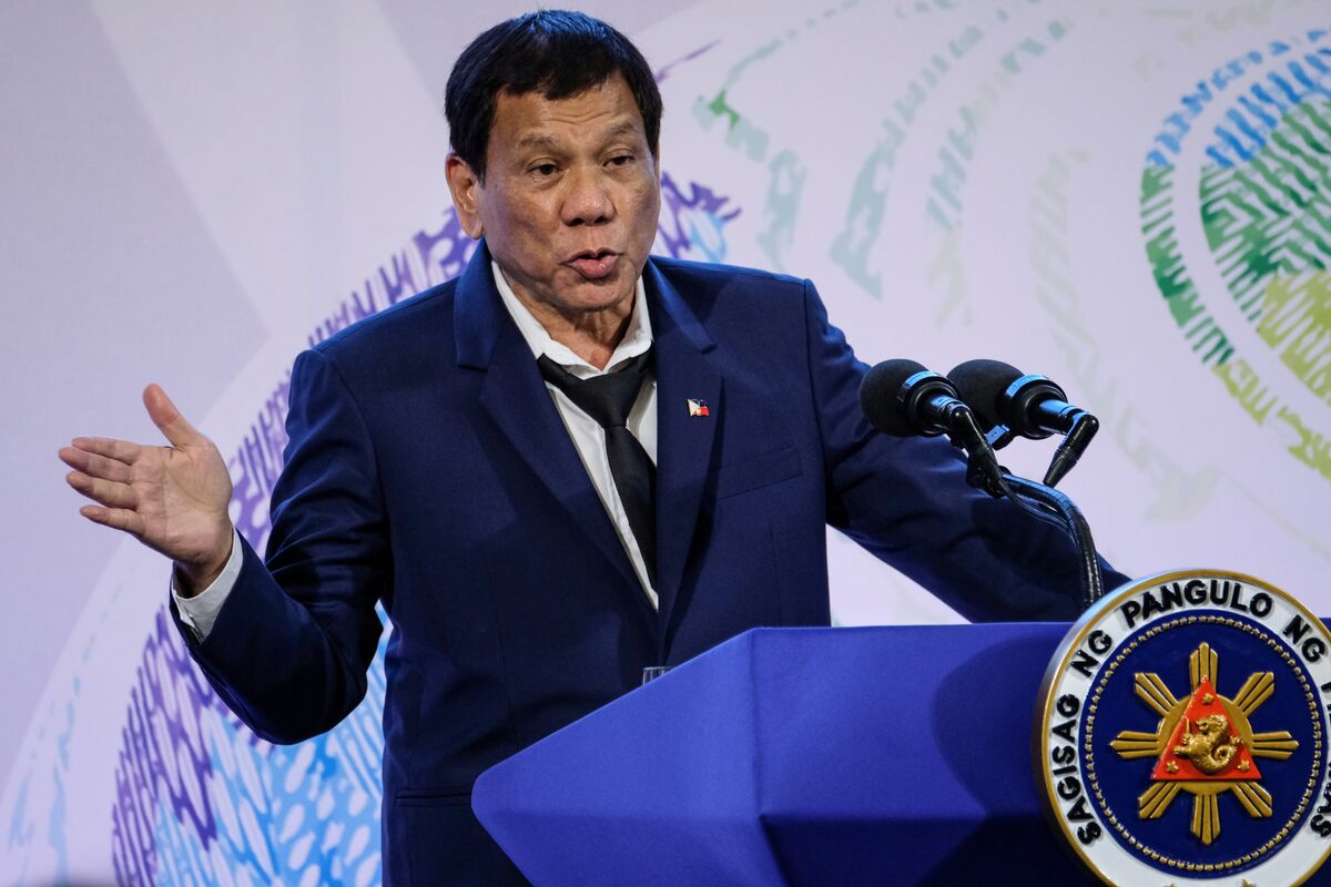 Philippines Leaves International Court Probing Duterte Drug War - Bloomberg