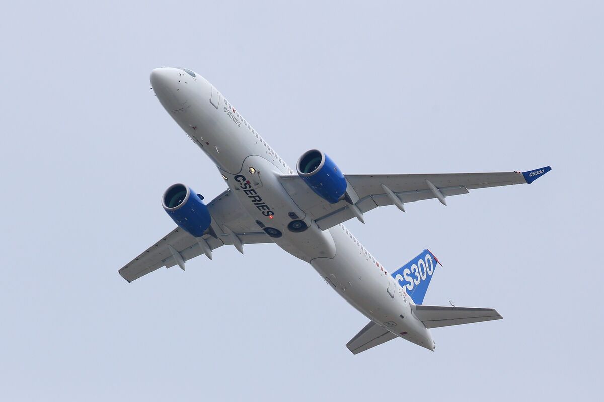 Bombardier Dives on Blow to $6 Billion Bet-the-Company Jetliner - Bloomberg