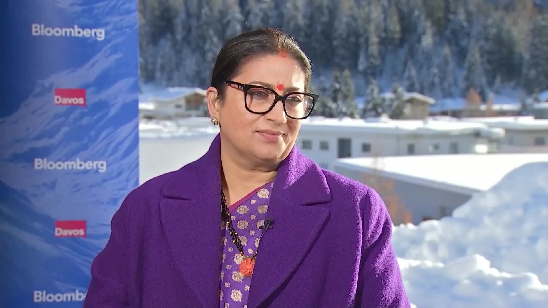 Watch India's Smriti Irani on Women in the Labor Force - Bloomberg