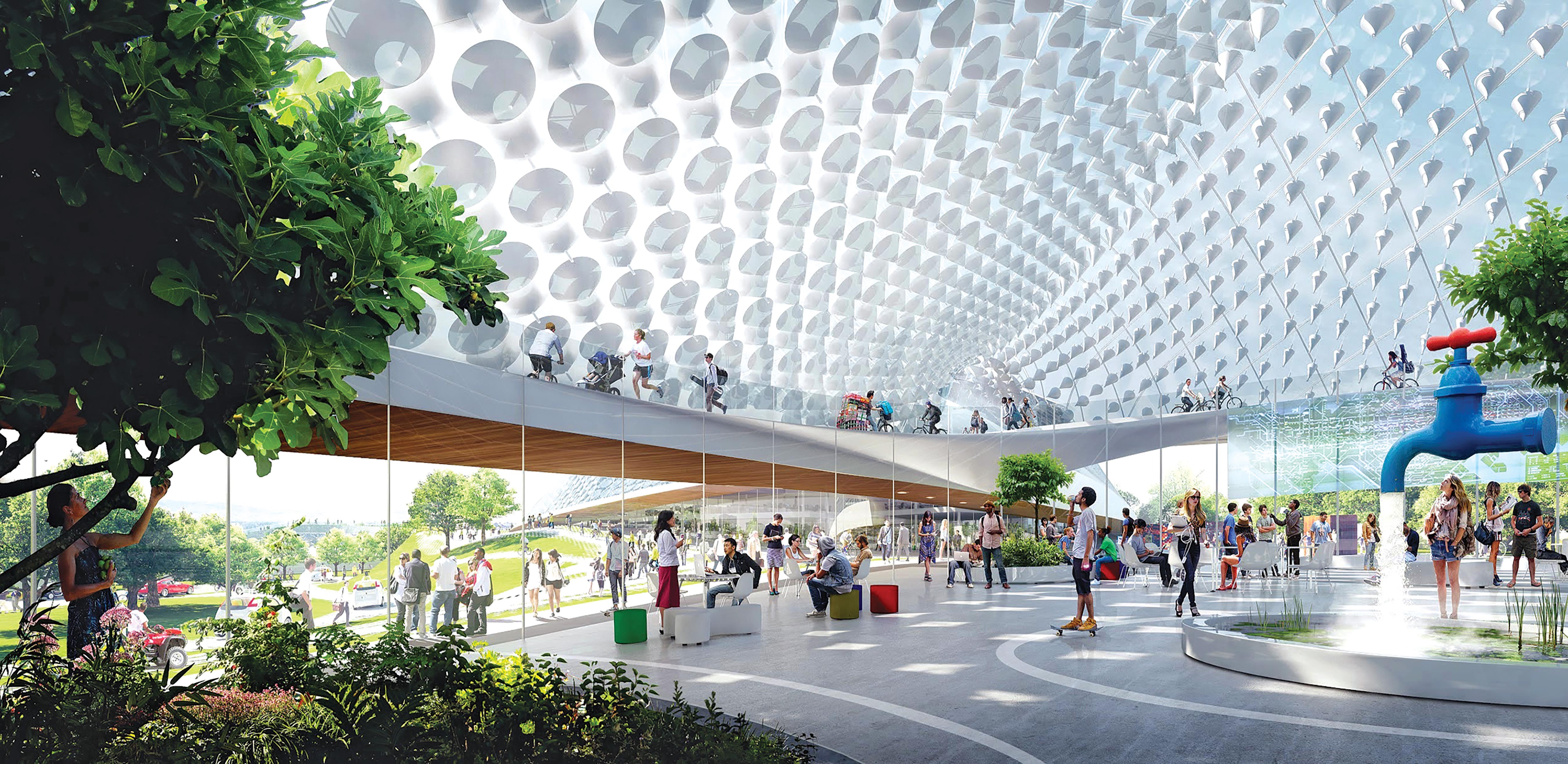 google-s-new-campus-architects-ingels-heatherwick-s-moon-shot-bloomberg