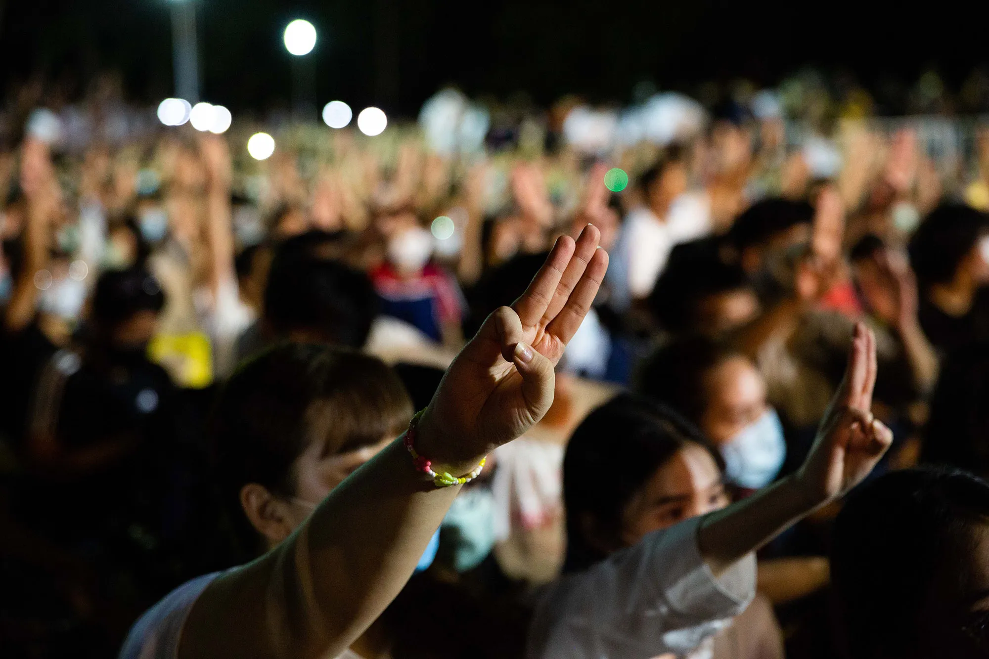 Anti-Government Protests In Bangkok Amid The Coronavirus Pandemic