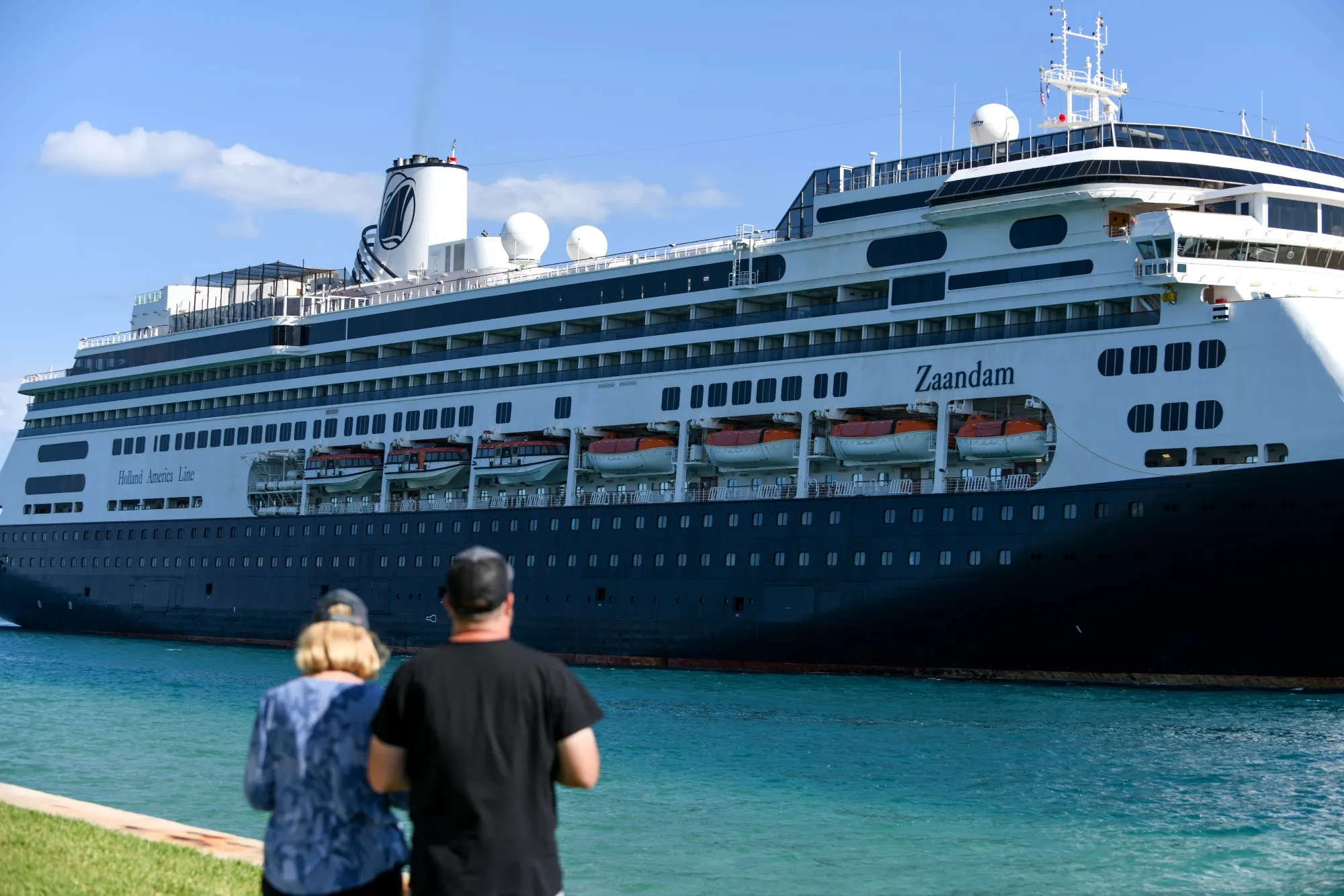 Holland America Cruise Ships Arrives At Port Of Everglades Carrying Sick Passengers 