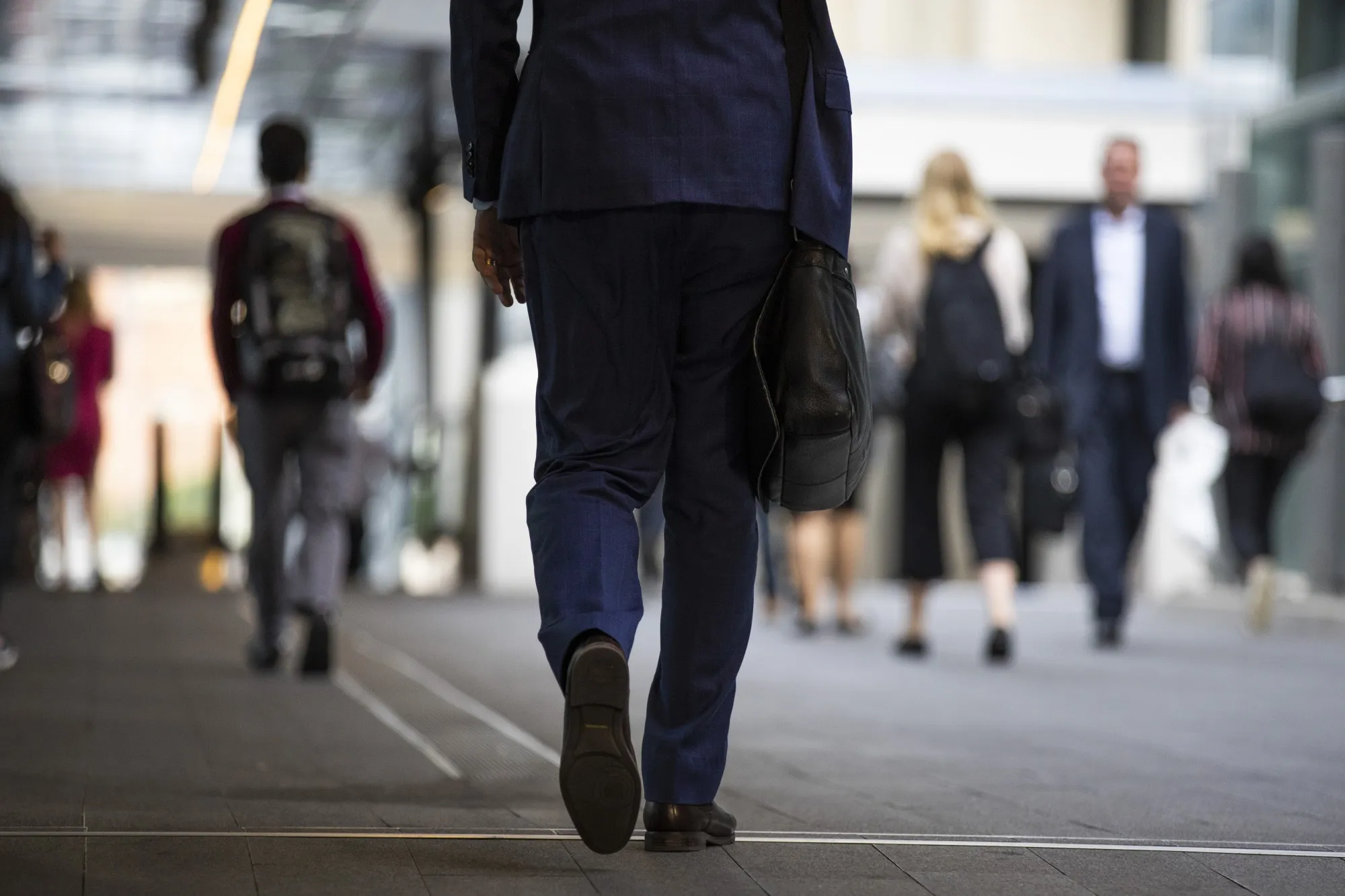 Commuters in Sydney, Australia.&nbsp;