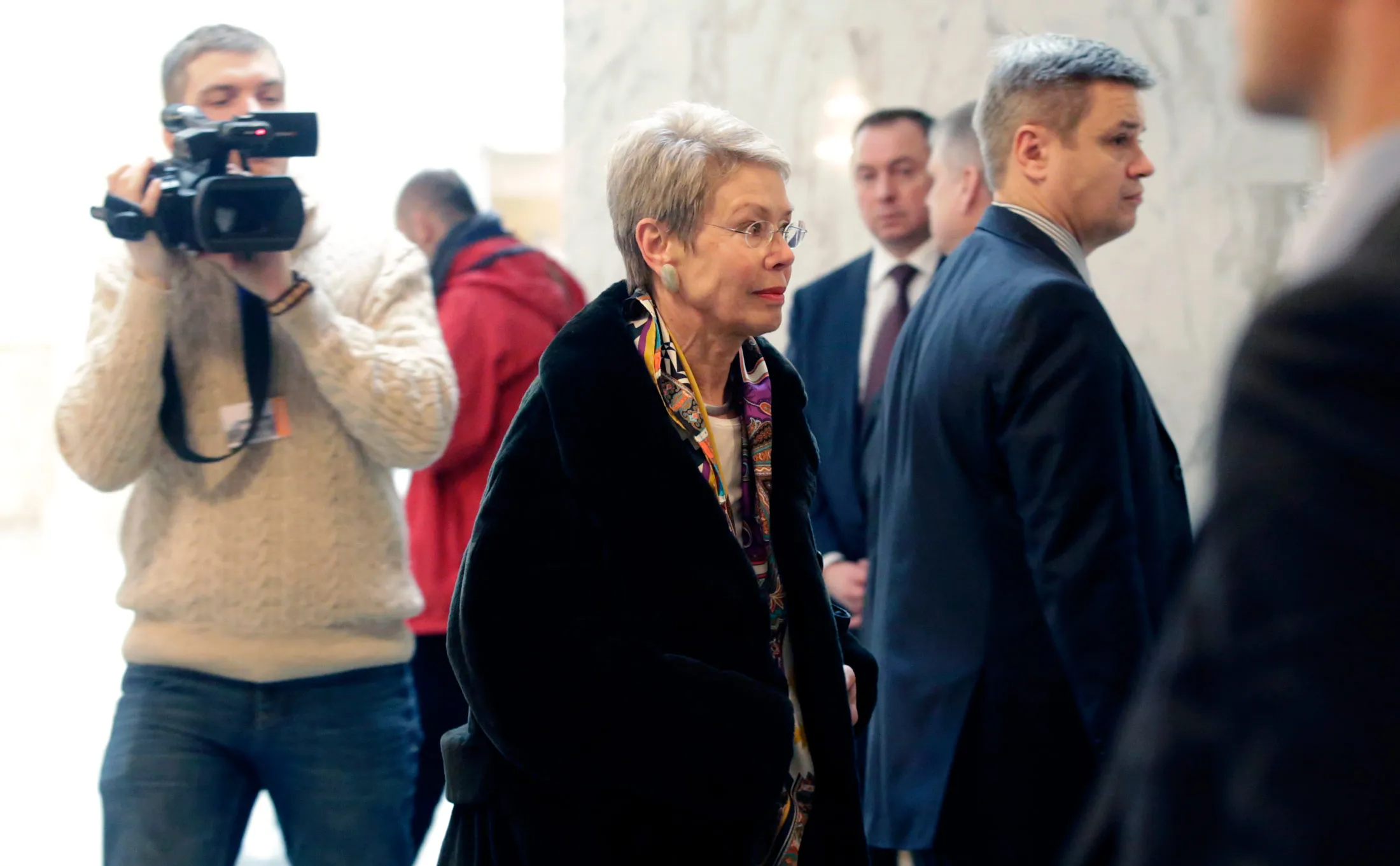 Swiss diplomat Heidi Tagliavini worked alongside Merkel, Russia’s Vladimir Putin, France’s Francois Hollande and Ukraine’s Petro Poroshenko on the deal to stem the conflict that has devastated eastern Ukraine.
