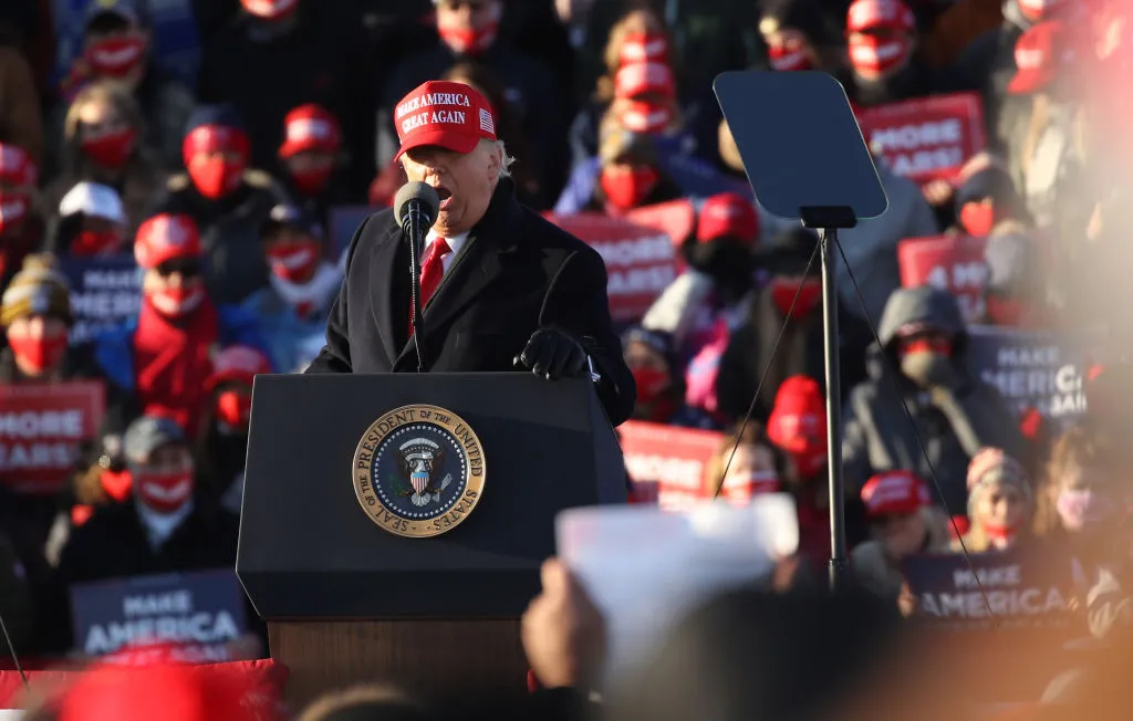 Among the faithful in Pennsylvania, Nov. 2, 2020.