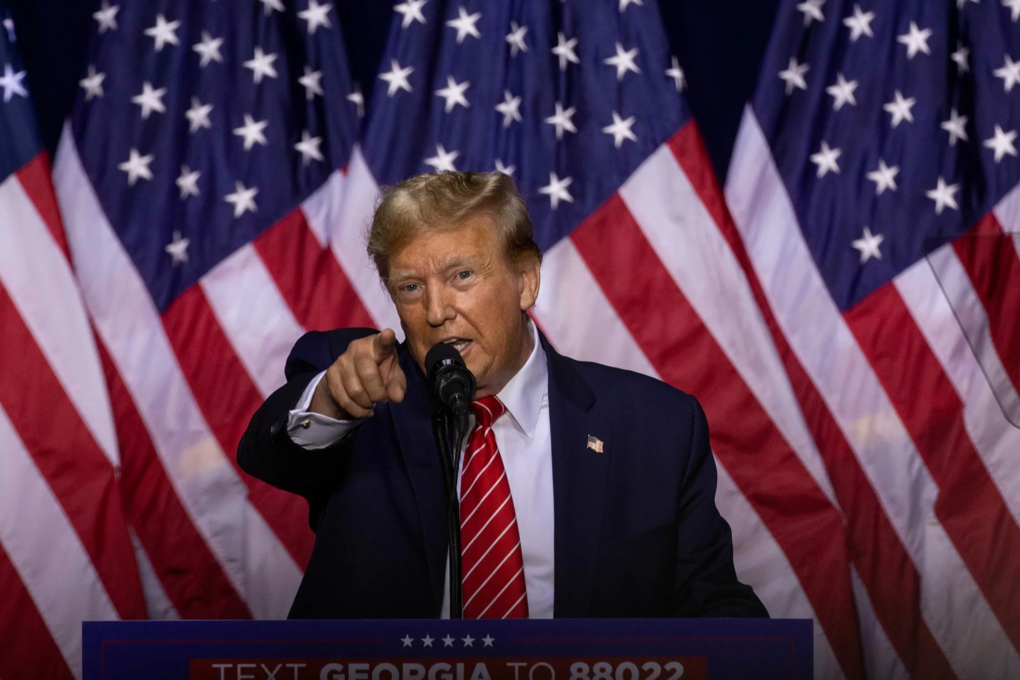 Former US President Donald Trump
