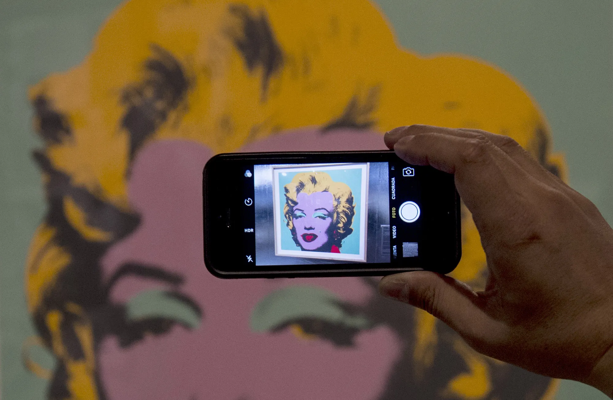 CHILE-ART-WARHOL-EXHIBITION