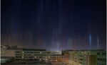 relates to Europe Gets Struck by Urban-Generated 'Light Pillars'