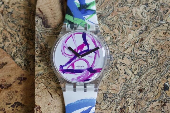 A Pig Designed This Swatch Watch