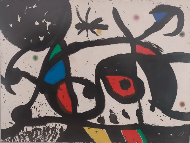 Artwork in custody by Miro.
