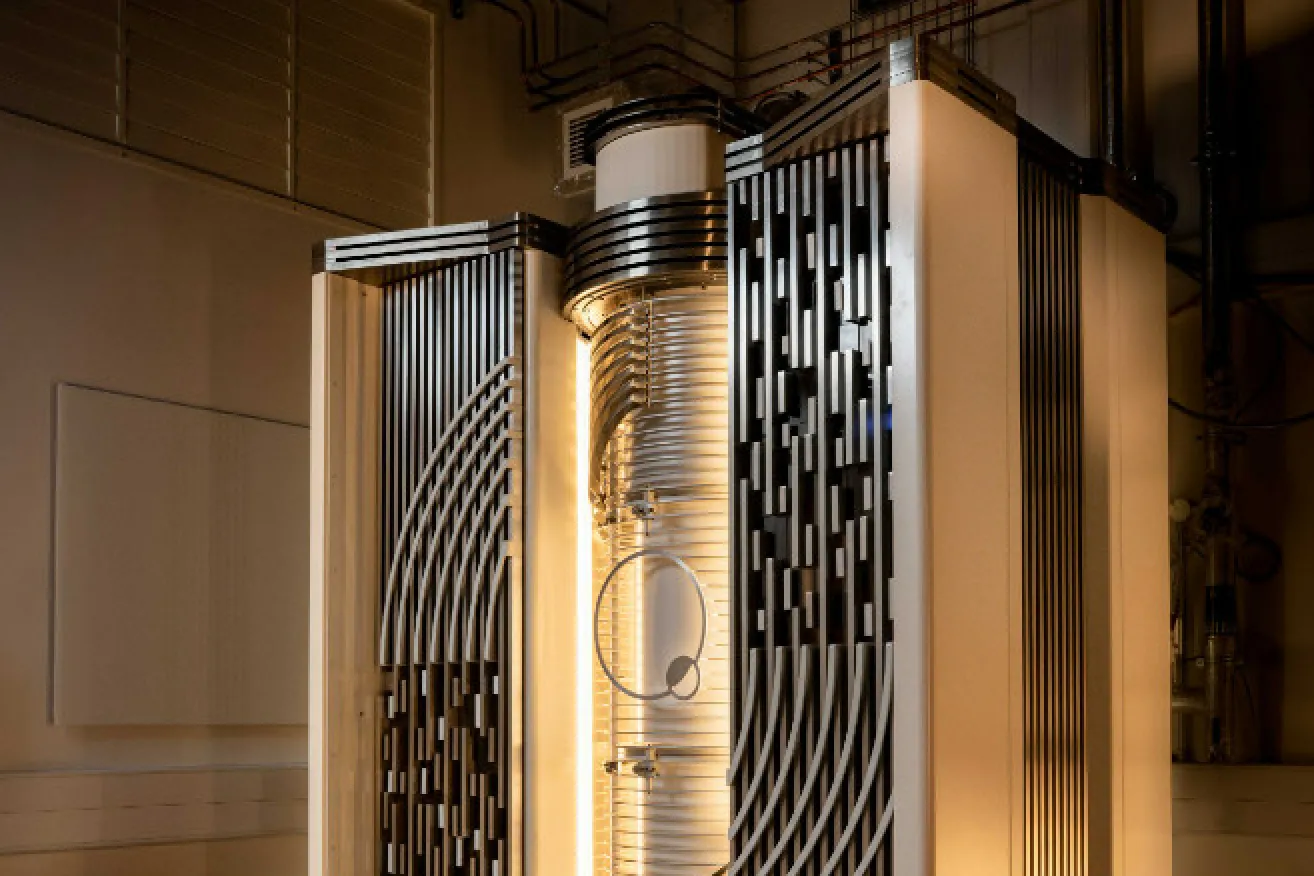 A Quantum Motion system installed at the UK's National Quantum Computing Centre.