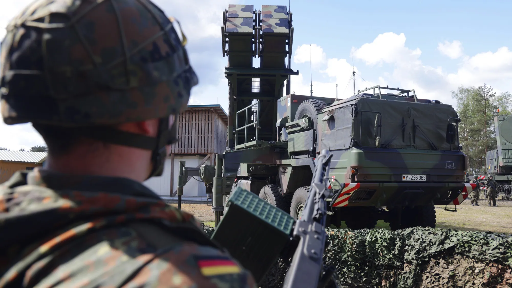A Bundeswehr Patriot missile system.