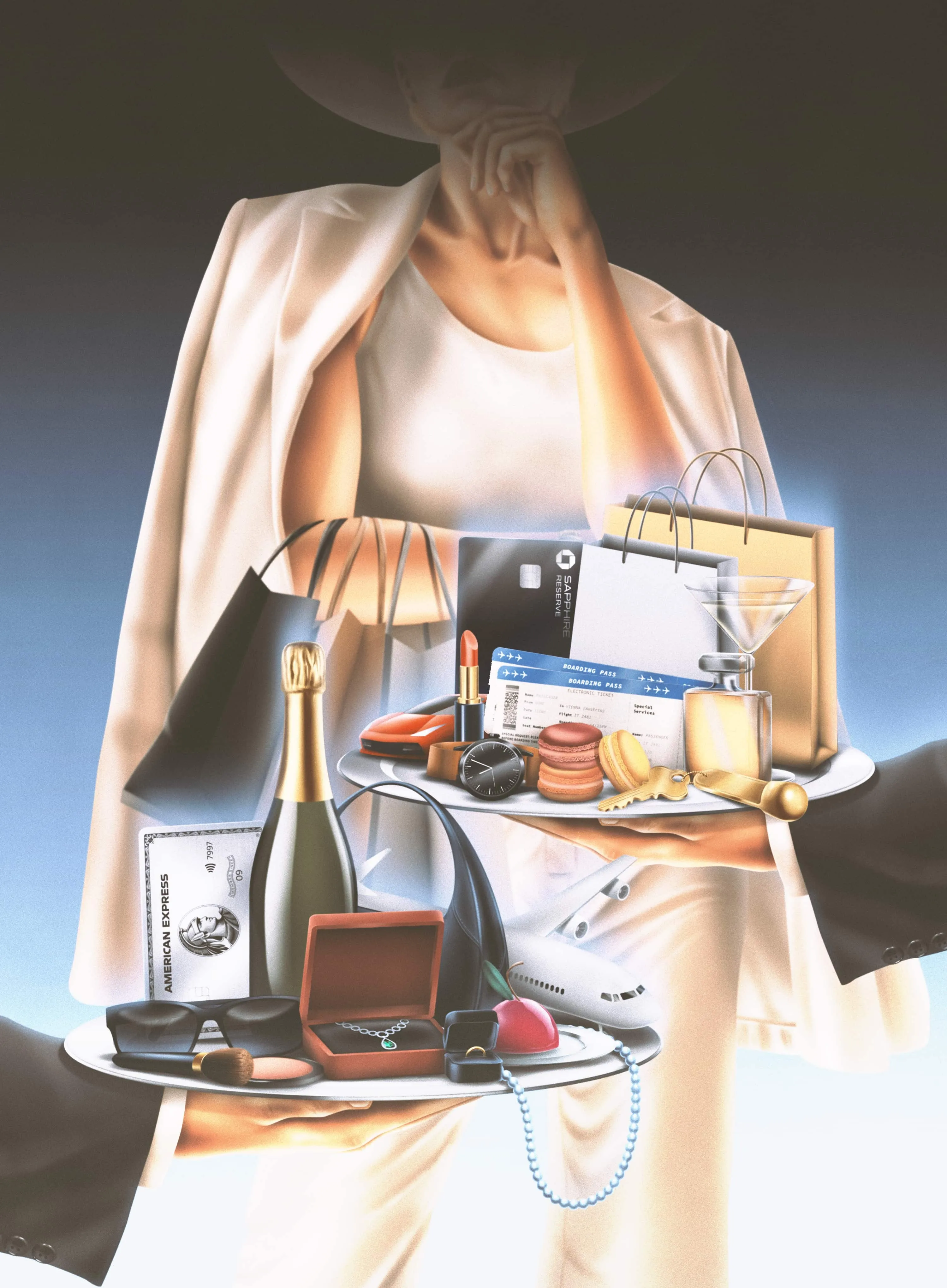 Chase Sapphire Reserve, Amex Platinum Fight to Be the Best Credit Card -  Bloomberg, image size:3000x4079