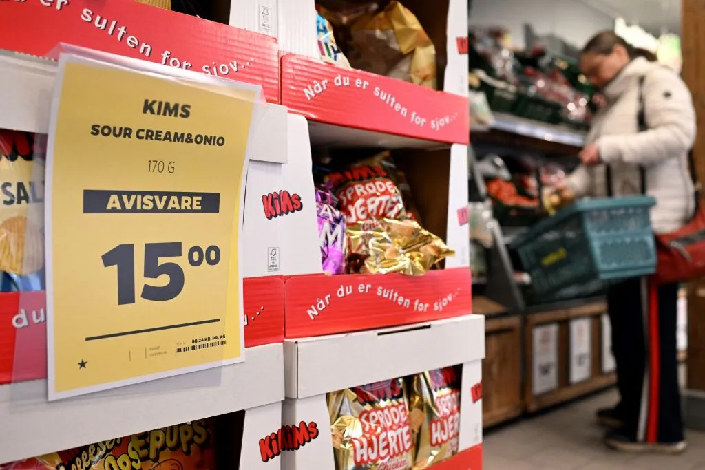 A shopper at a supermarket in Copenhagen.&nbsp;With all of roughly 6 million people Denmark isn’t about to leave a dent in US exports.&nbsp;