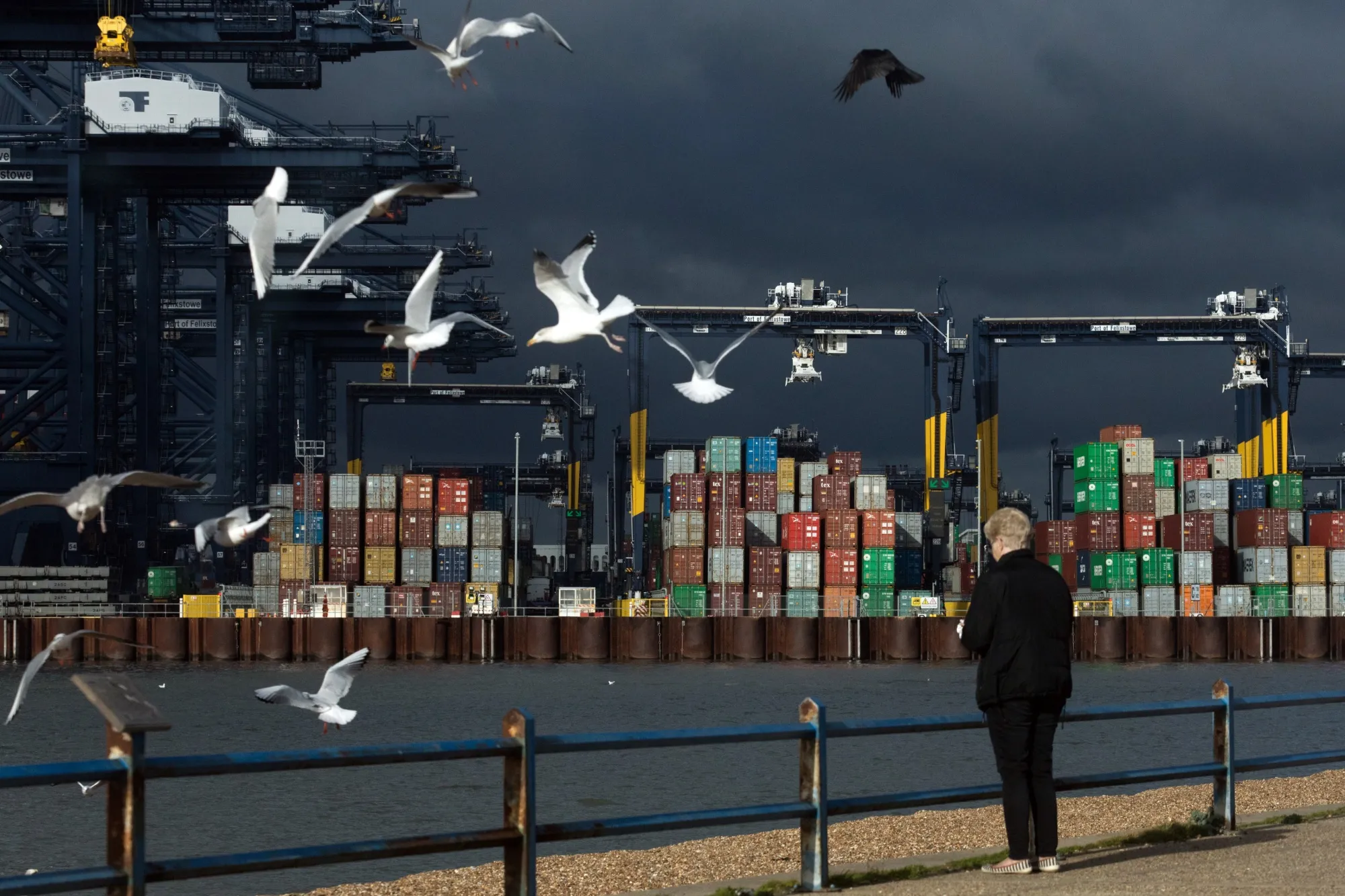 Port of Felixstowe As Shipping Watchdog Sets Rules to Curb Industry's Carbon Intensity
