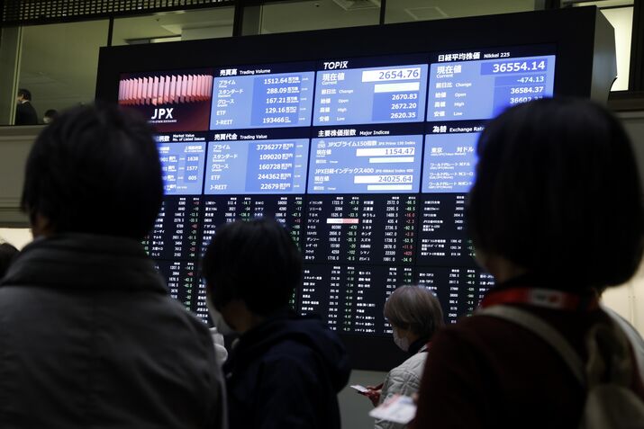 Stock Selloff Extends to Asia on Growth Concerns