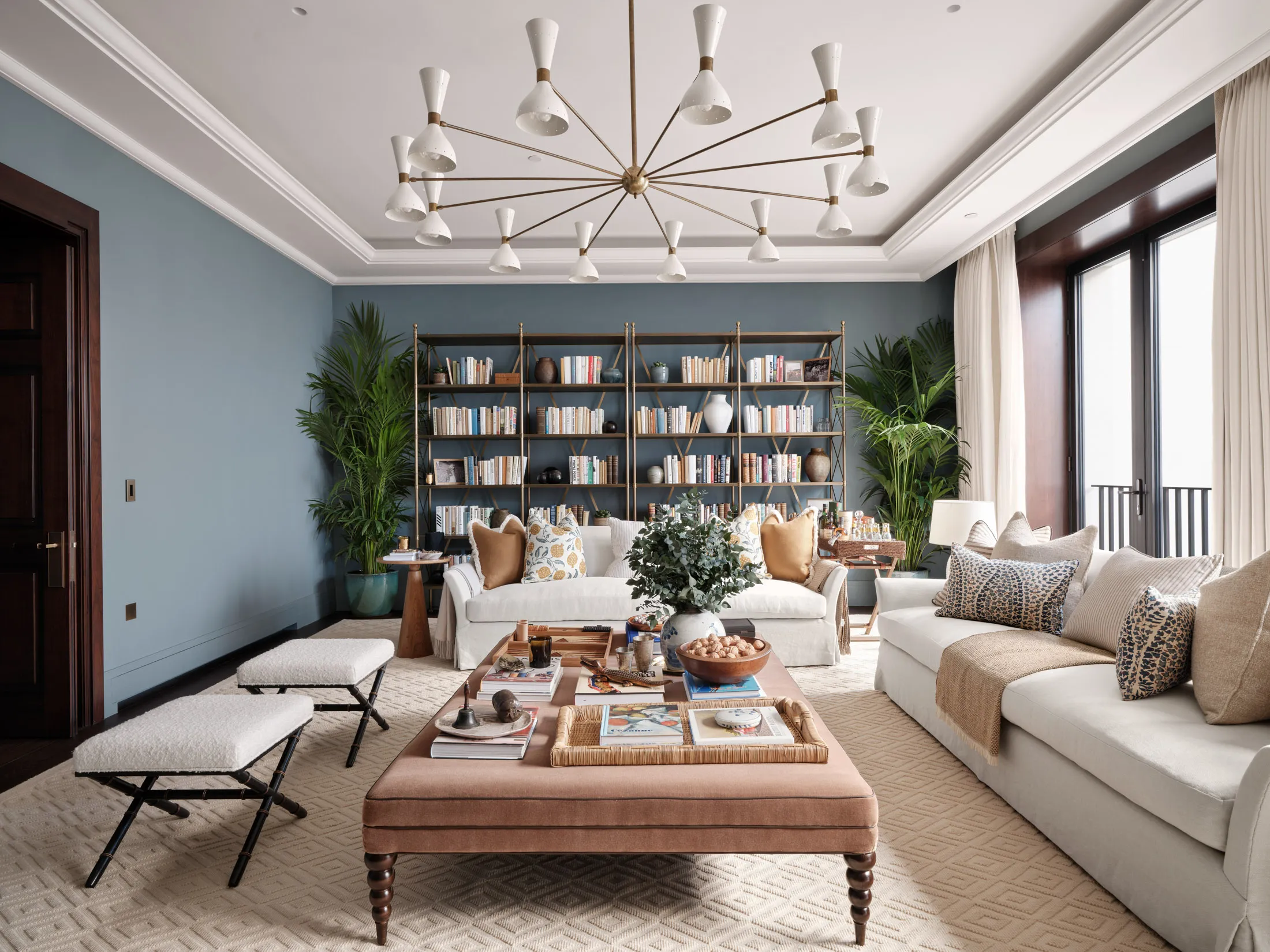 One of the living spaces in 2 Mulberry Square.