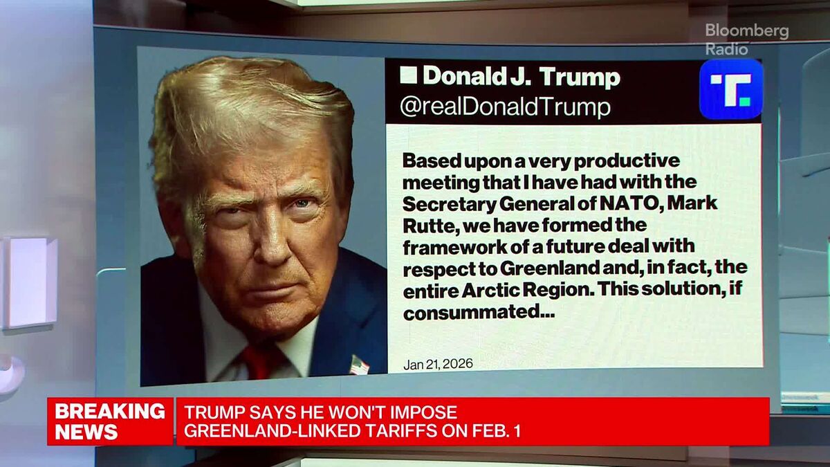 Trump Says 'Framework' of Deal for Greenland Is Done