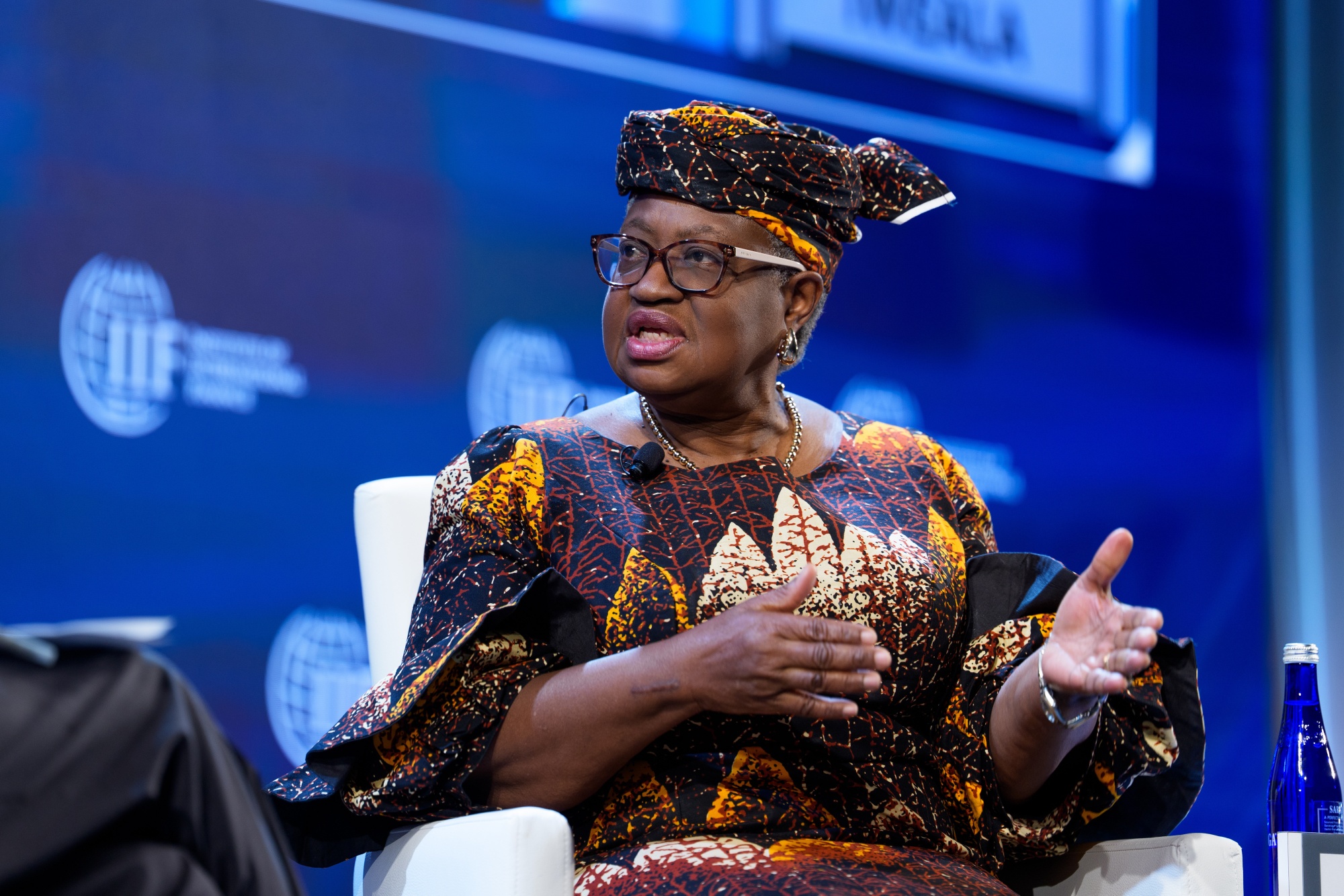 Director-General of the World Trade Organization Ngozi Okonjo-Iweala Photographer: Aaron Schwartz/Bloomberg