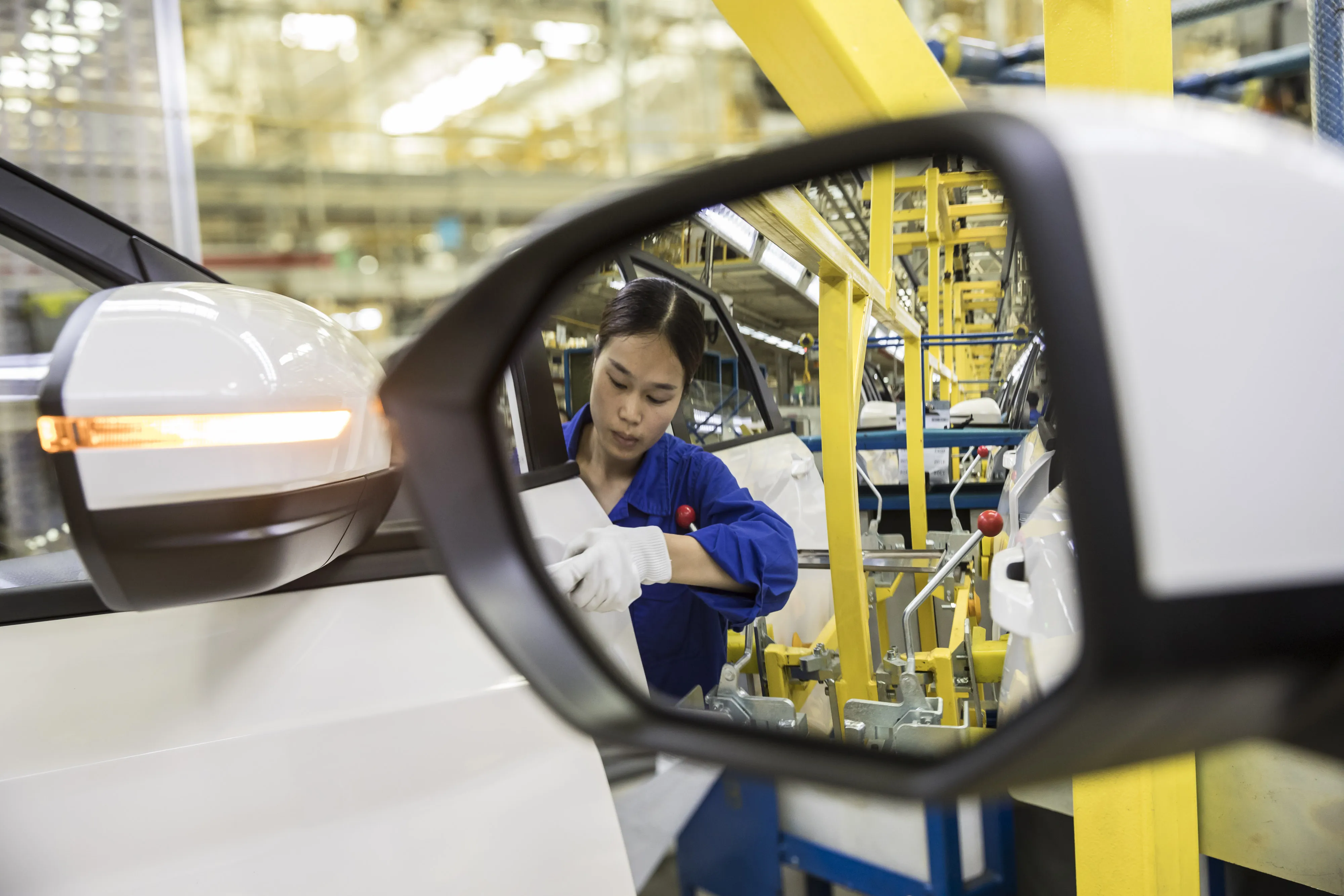 Production of General Motors Vehicles at the SAIC-GM-Wuling Automobile Plant
