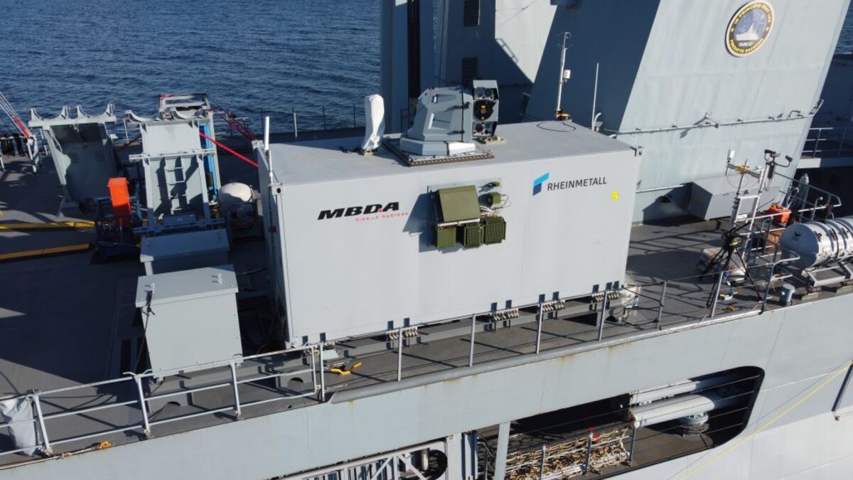Rheinmetall Set to Win German Laser Deal After Frigate Fiasco