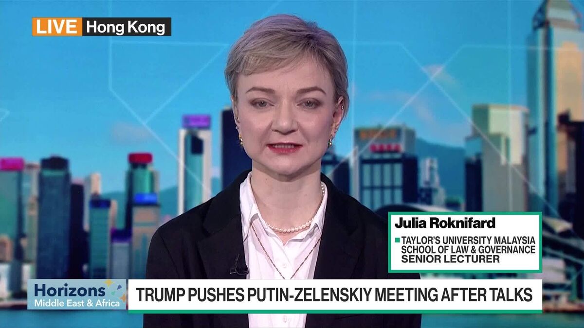 ⚫️ BLOOMBERG: "Trump spinge Putin e Zelenskiy verso un summit cruciale"