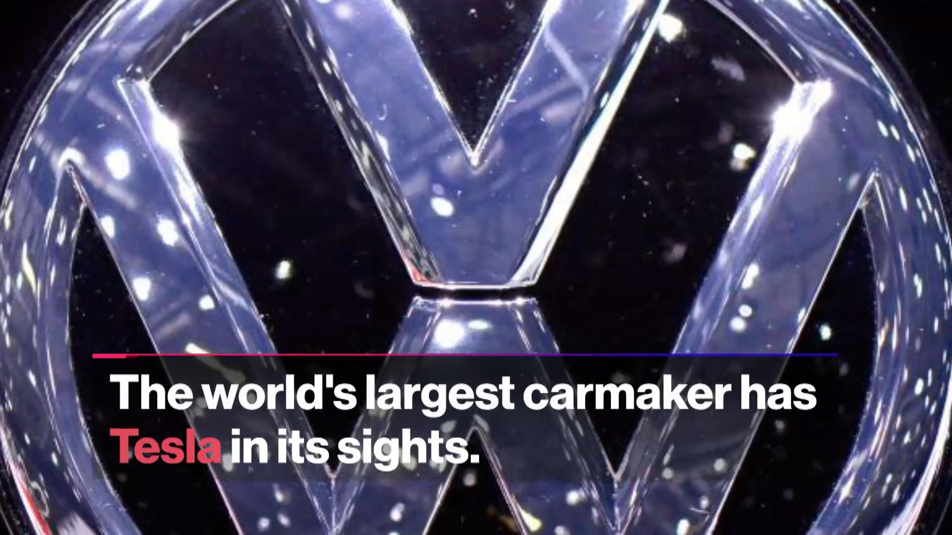 garn melodi Logisk VW Just Gave Tesla a $25 Billion Battery Shock - Bloomberg