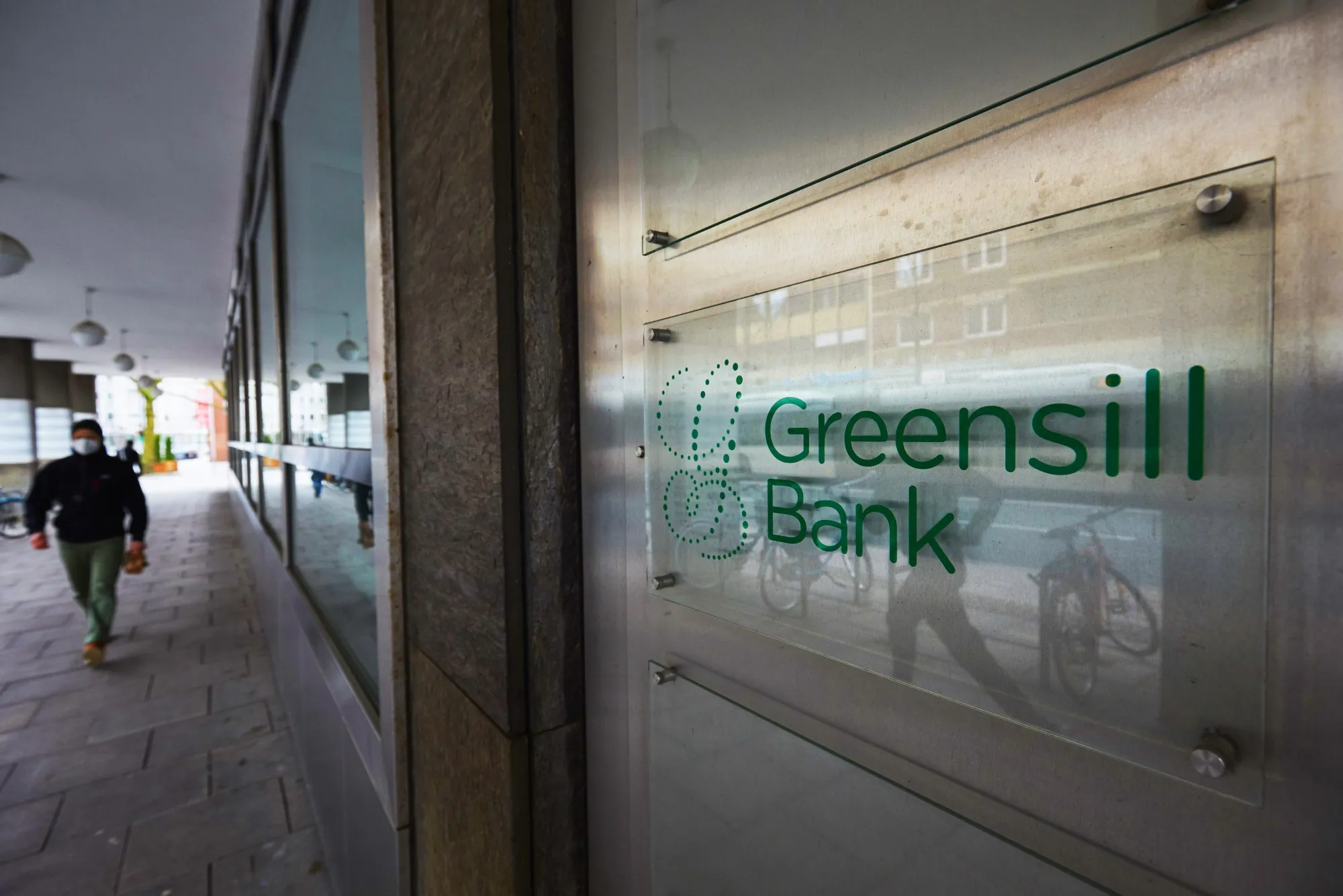 Greensill Bank offices in Bremen, Germany.