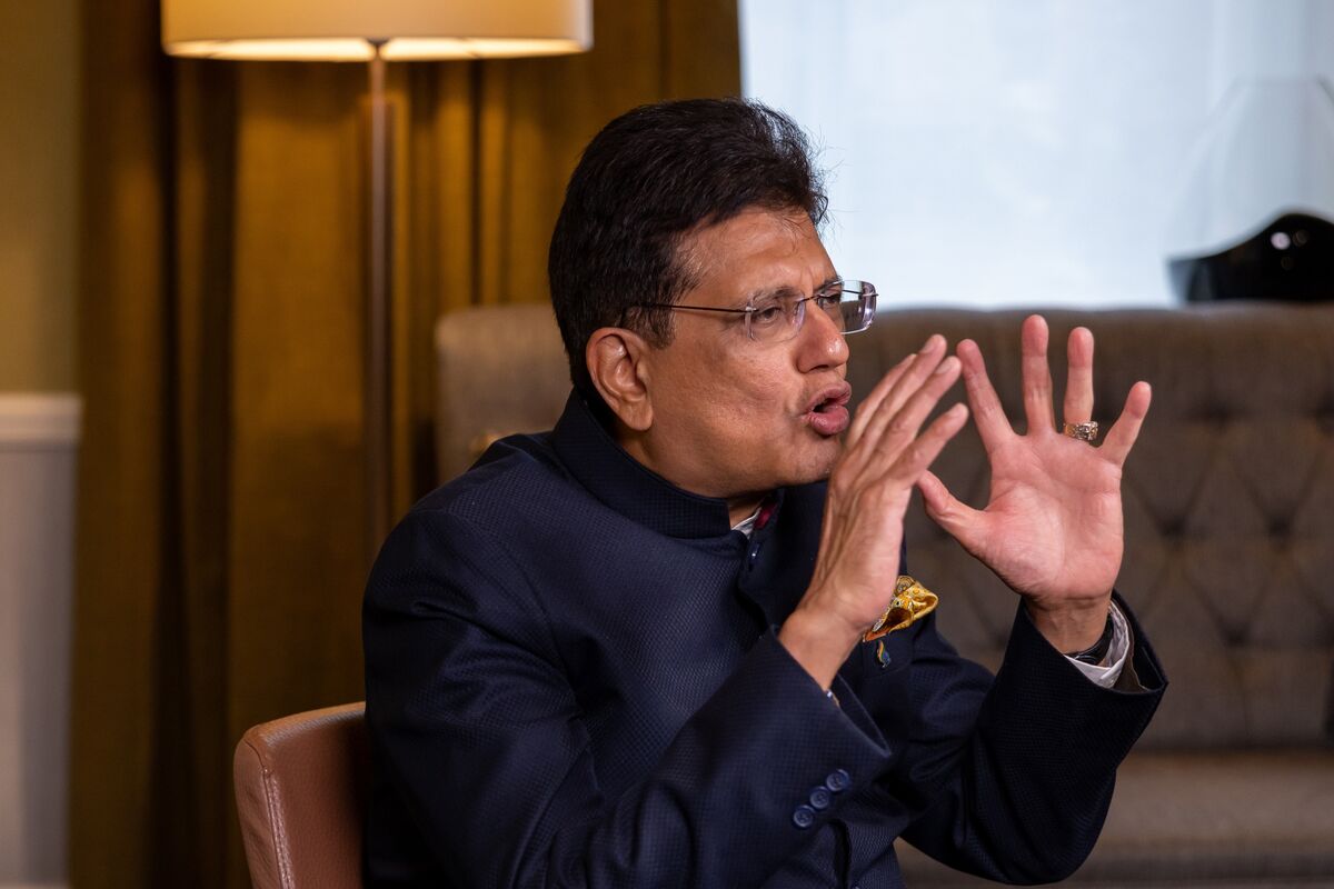 India’s Goyal to Visit US in Bid for ‘Mutually Beneficial’ Deal