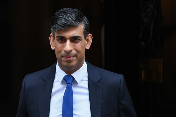 UK Prime Minister Rishi Sunak Attends Question And Answer Session