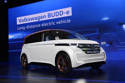 The Volkswagen AG BUDD-e vehicle