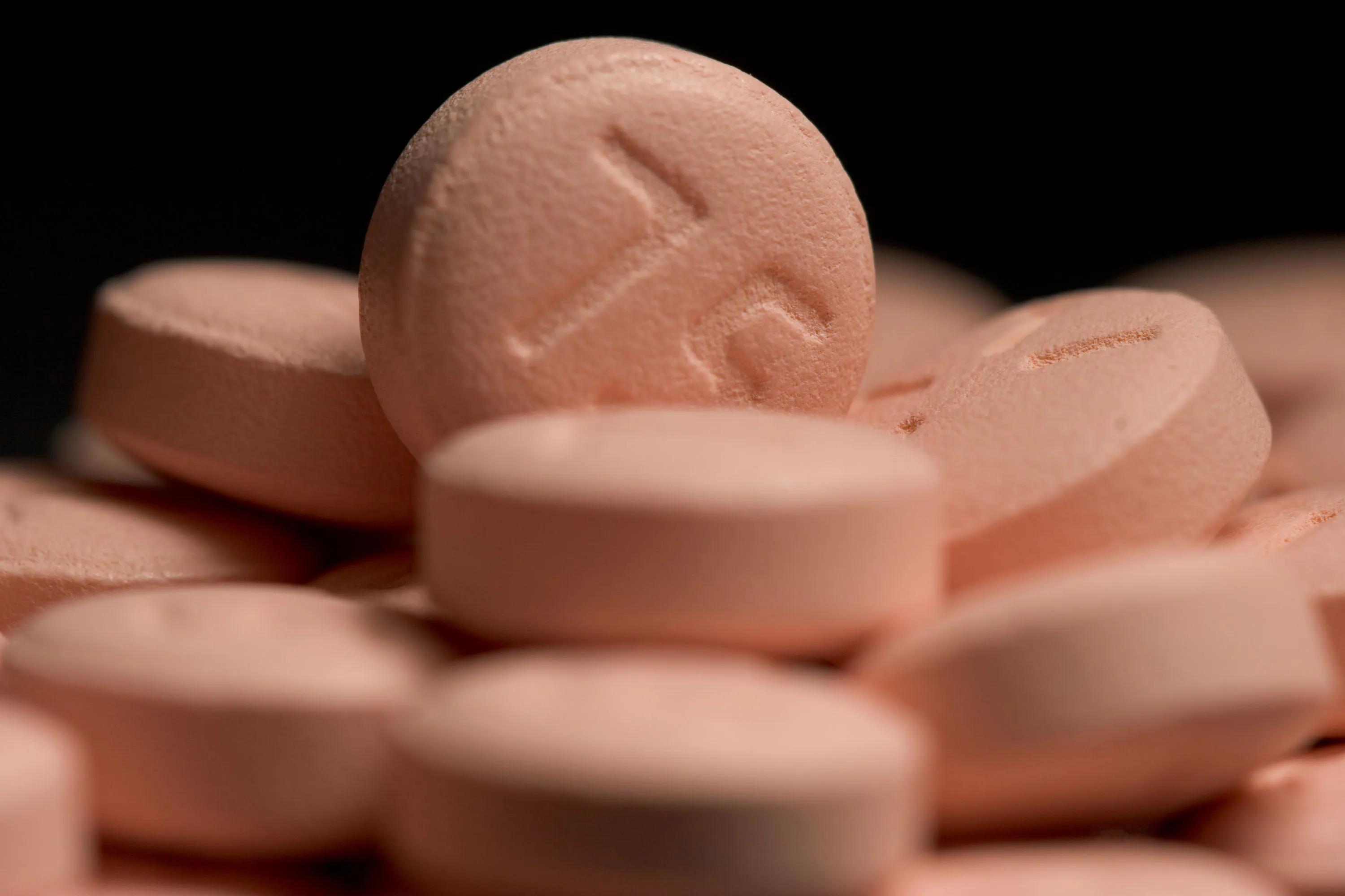 Tablets of the Bristol-Myers Squibb blood thinner Plavix.