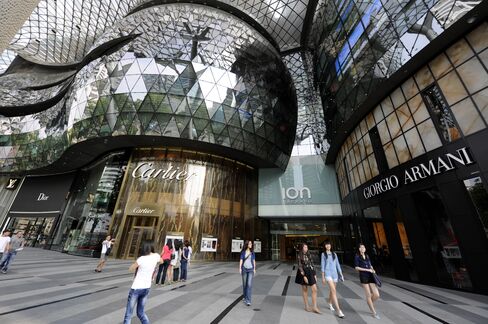 CapitaLand Leads Developers Lower on Loan Cap