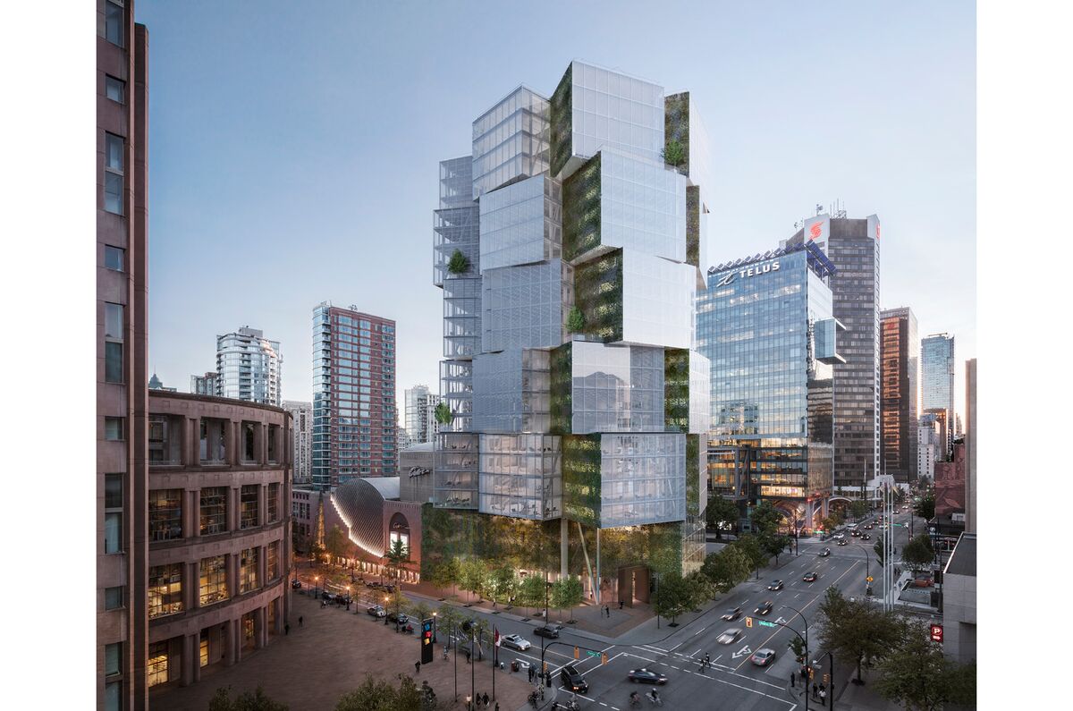 Amazon Leasing Offices In New Vancouver Tower Alongside Apple Bloomberg