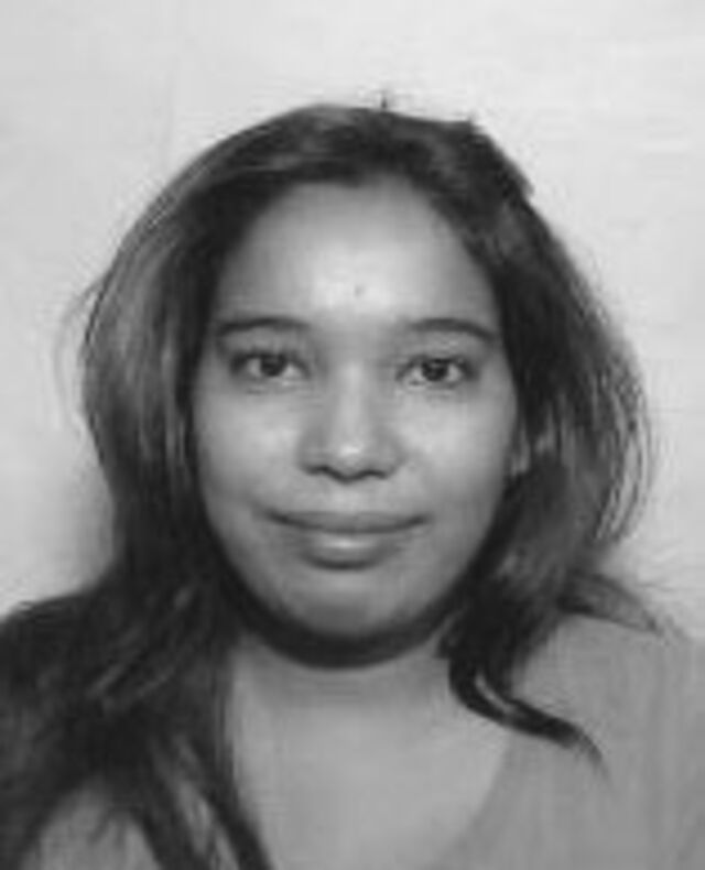 A police photo of Haripriya Pradhan, <br>arrested in September 2024
