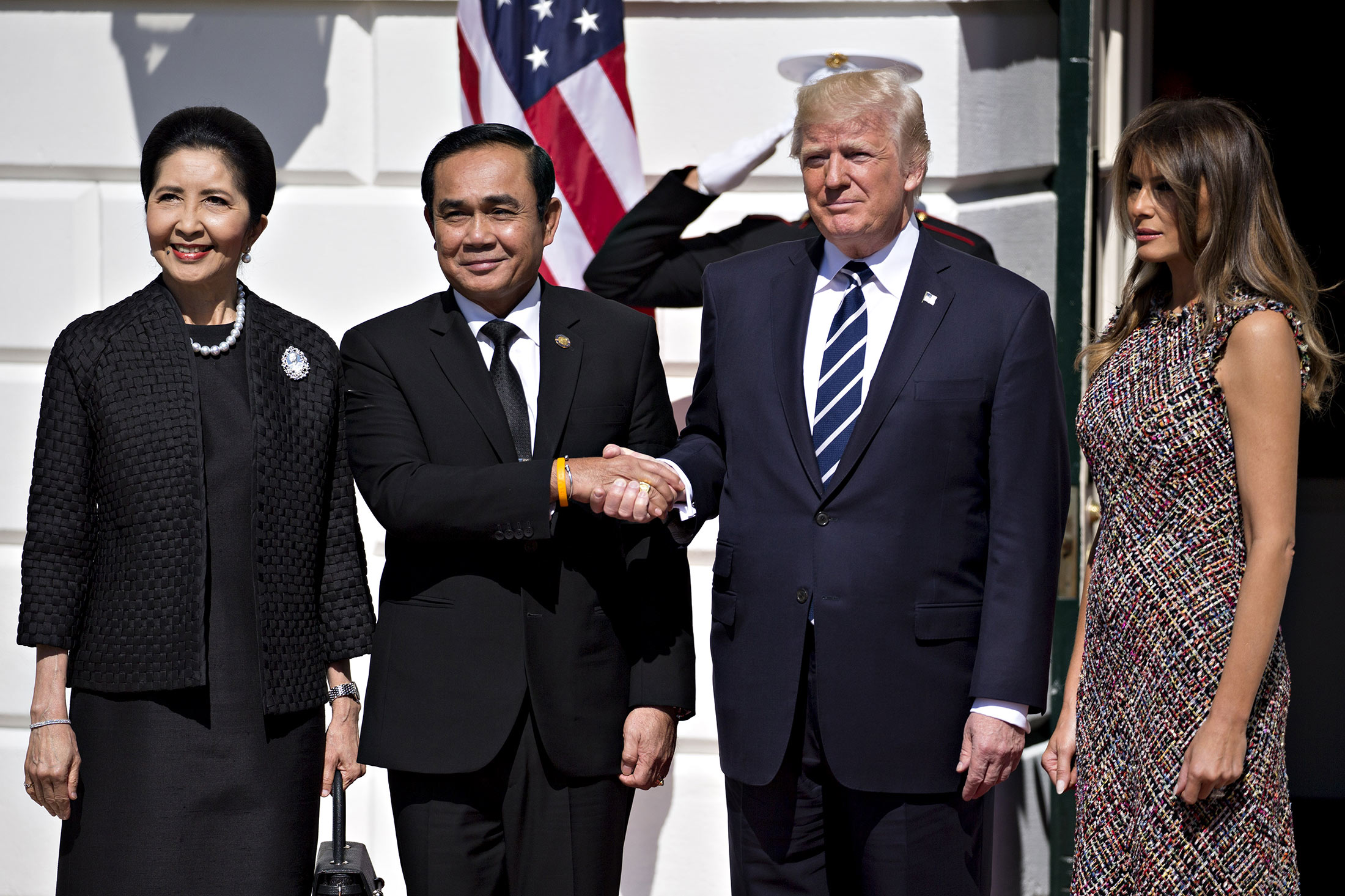 Trump Hails Stronger Ties in Meeting With Thai Junta Leader