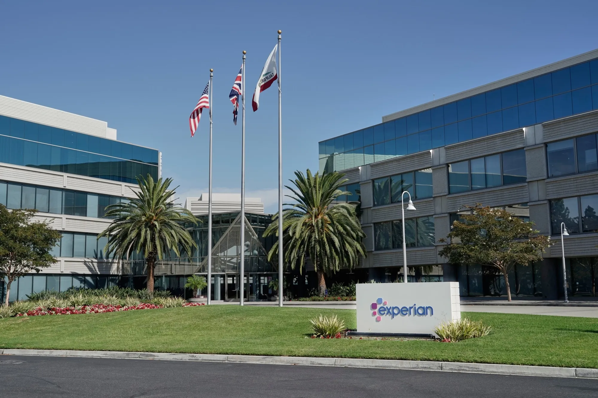 Experian's North American headquarters in Costa Mesa, California.