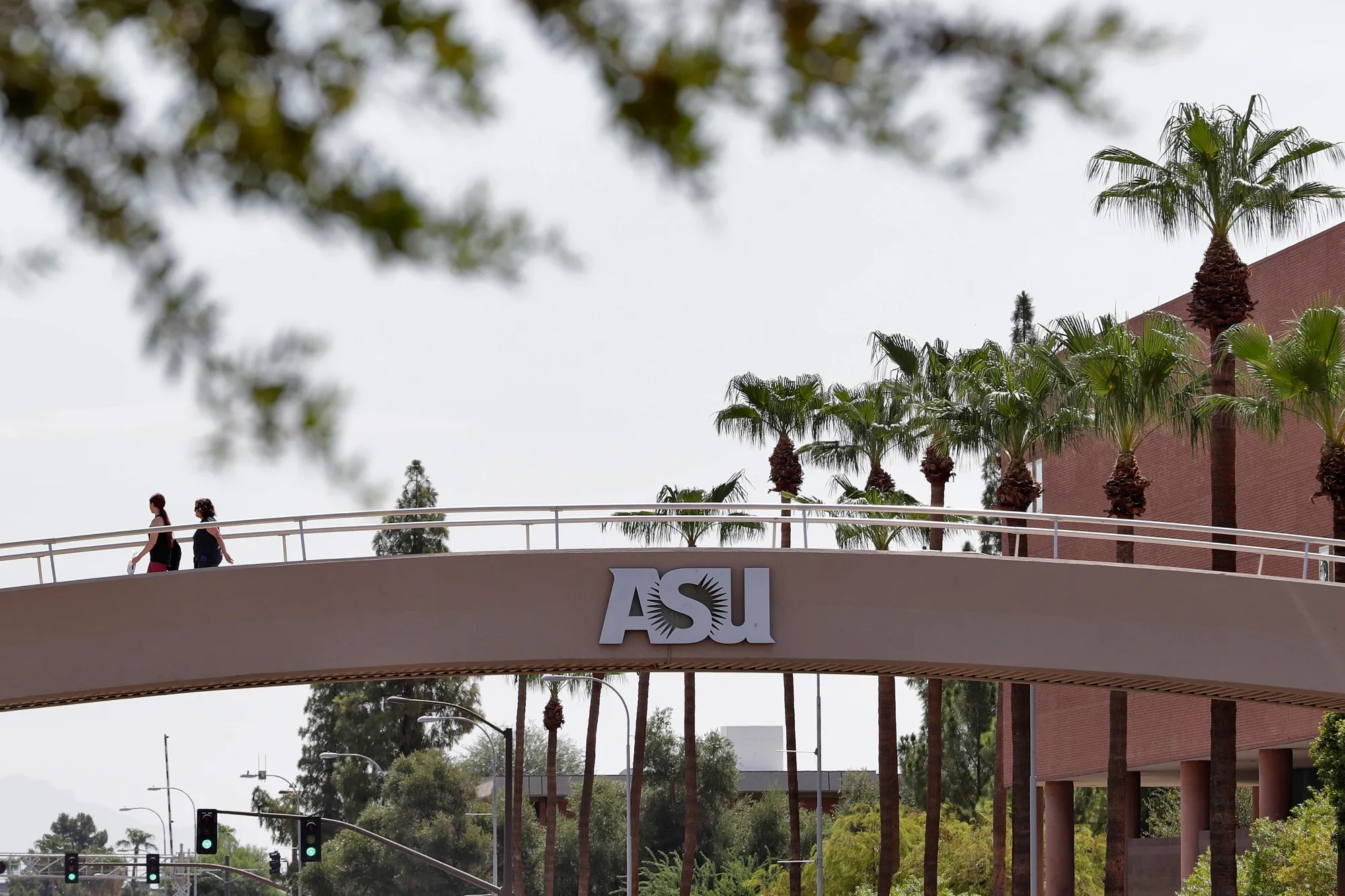 The Arizona State University campus in Tempe, Arizona.