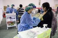 Vaccination Facilities As Taiwan Shortened Booster Shot Interval