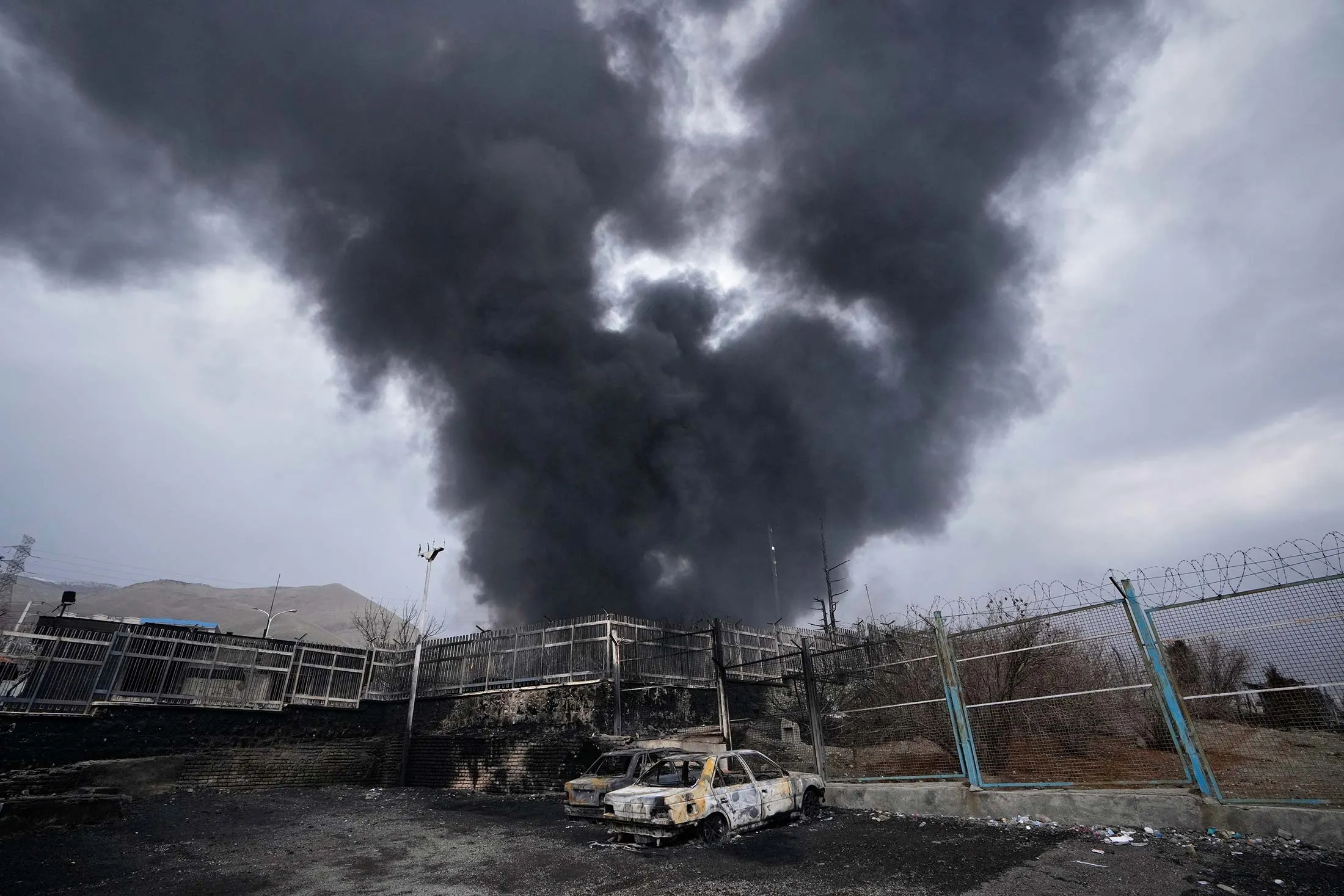 A&nbsp;Tehran&nbsp;oil storage facility&nbsp;hit by a US-Israeli strike on March 8.&nbsp;