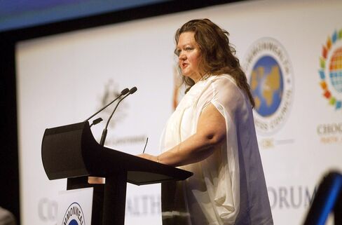 Hancock Prospecting Chairwoman Gina Rinehart