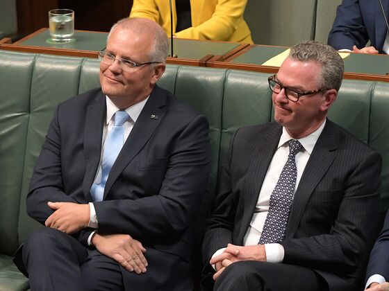 Australia’s Windfall Surplus Buys Morrison Election Ammunition