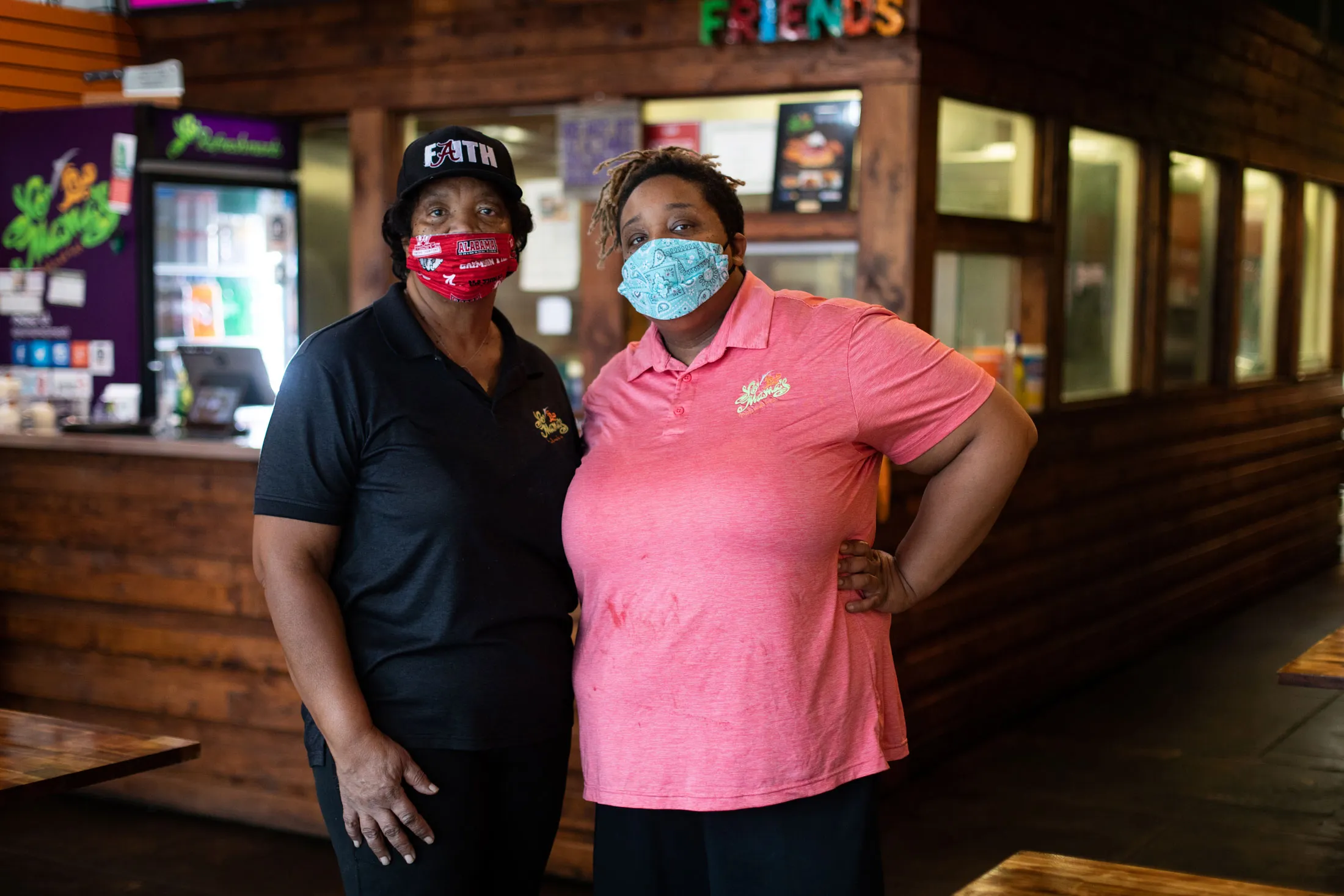 Yo Mama’s co-owners Denise, left, and Crystal Peterson.